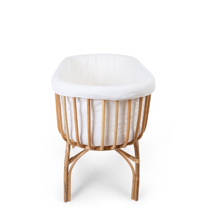 Wyściółka do łóżeczka rattanowego CHILDHOME - obrazek 2